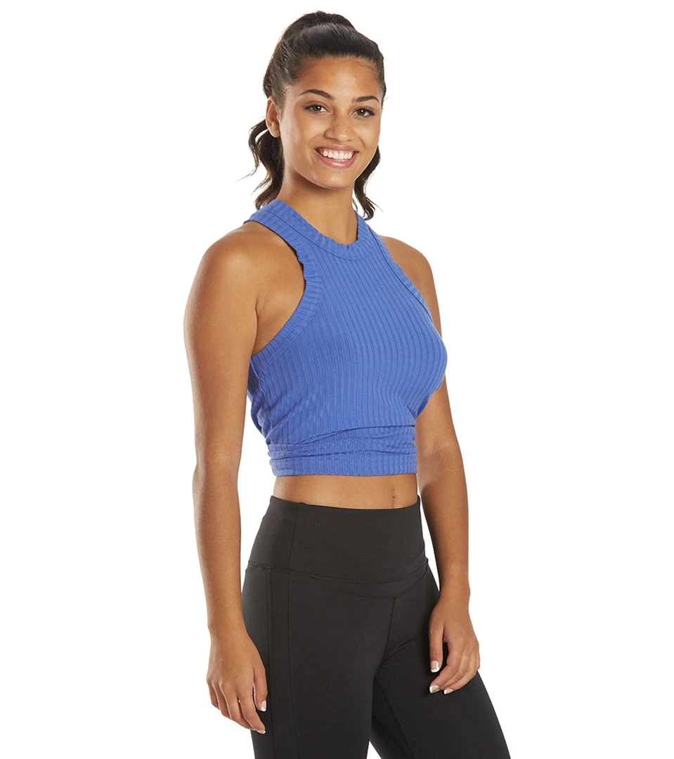 Free People Blissed Out Yoga Tank African Violet NEW ARRIVALS 4 Free People Blissed Out Yoga Tank African Violet NEW ARRIVALS