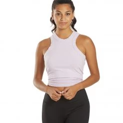 Free People Blissed Out Yoga Tank Dew Berry