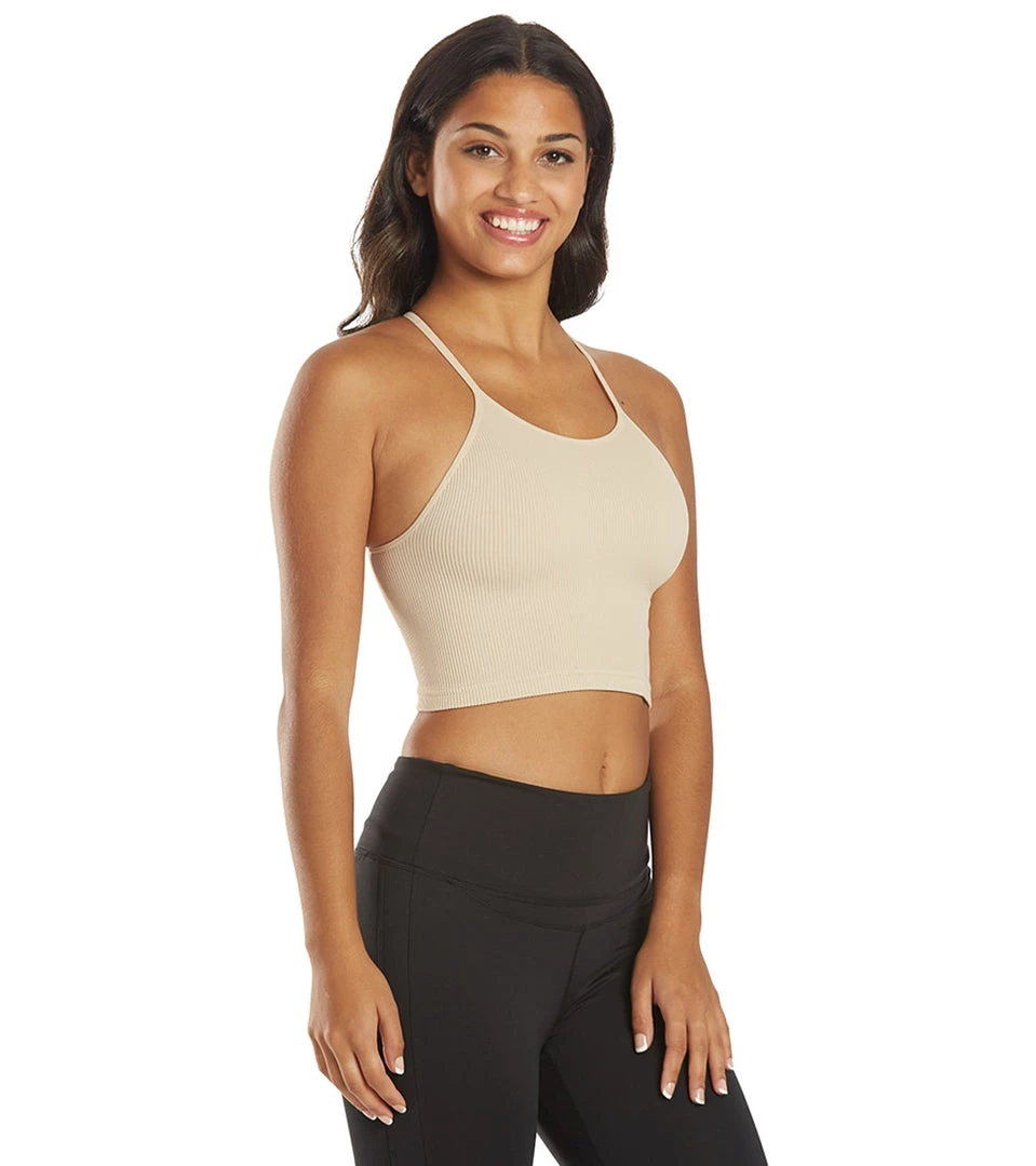 Free People Cropped Run Yoga Tank Sandshell NEW ARRIVALS 11 Free People Cropped Run Yoga Tank Sandshell NEW ARRIVALS
