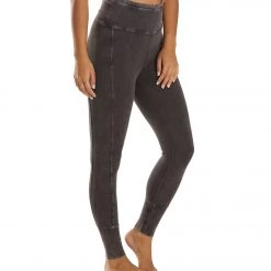 Free People Hot Shot Yoga Leggings Black