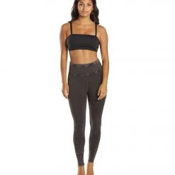 Free People Hot Shot Yoga Leggings Black
