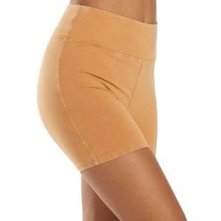 CLOTHING Free People Hot Shot Bike Shorts Toasted Coconut