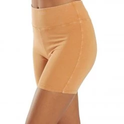 CLOTHING Free People Hot Shot Bike Shorts Toasted Coconut