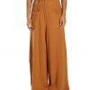 Free People Blissed Out Wide Leg Pants Toasted Coconut CLOTHING