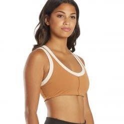 Free People Rebel Bra Burnt Topaz/Mother L
