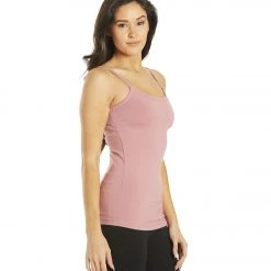 CLOTHING Hard Tail Scoop Back Yoga Tank Top With Bra Dusty Rose Pink 11 CLOTHING Hard Tail Scoop Back Yoga Tank Top With Bra Dusty Rose Pink