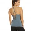 CLOTHING Hard Tail IKat V Back Support Tank Steel Grey