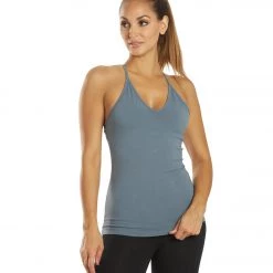 CLOTHING Hard Tail IKat V Back Support Tank Steel Grey