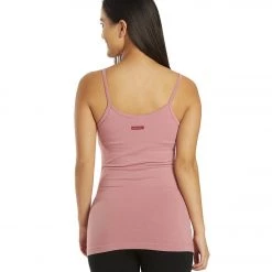 Hard Tail Long Yoga Sport Bra Tank Dusty Rose Pink
