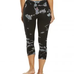 CLOTHING Hard Tail Flat Waisted Cotton Yoga Capris Iceberg Black Grey White 11 CLOTHING Hard Tail Flat Waisted Cotton Yoga Capris Iceberg Black Grey White