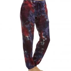 Hard Tail Flat Waist Cozy Joggers Lava Wash Purple Boysenberry