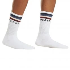 Spiritual Gangster Peace Fuzzy Sock Stone