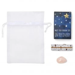 May You Know Joy In Recovery Ritual Set Navy ACCESSORIES