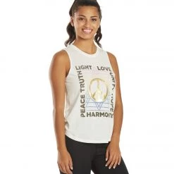 CLOTHING Spiritual Gangster Harmony Muscle Tank Stone