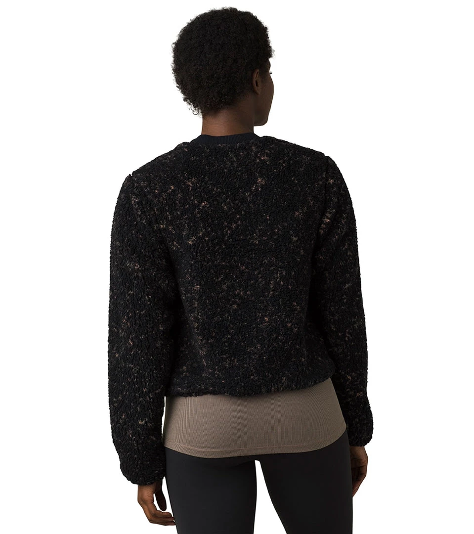 PrAna Polar Escape Sweatshirt Black Speckles CLOTHING 4 PrAna Polar Escape Sweatshirt Black Speckles CLOTHING