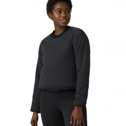 PrAna Polar Escape Sweatshirt Black Speckles CLOTHING 12 PrAna Polar Escape Sweatshirt Black Speckles CLOTHING