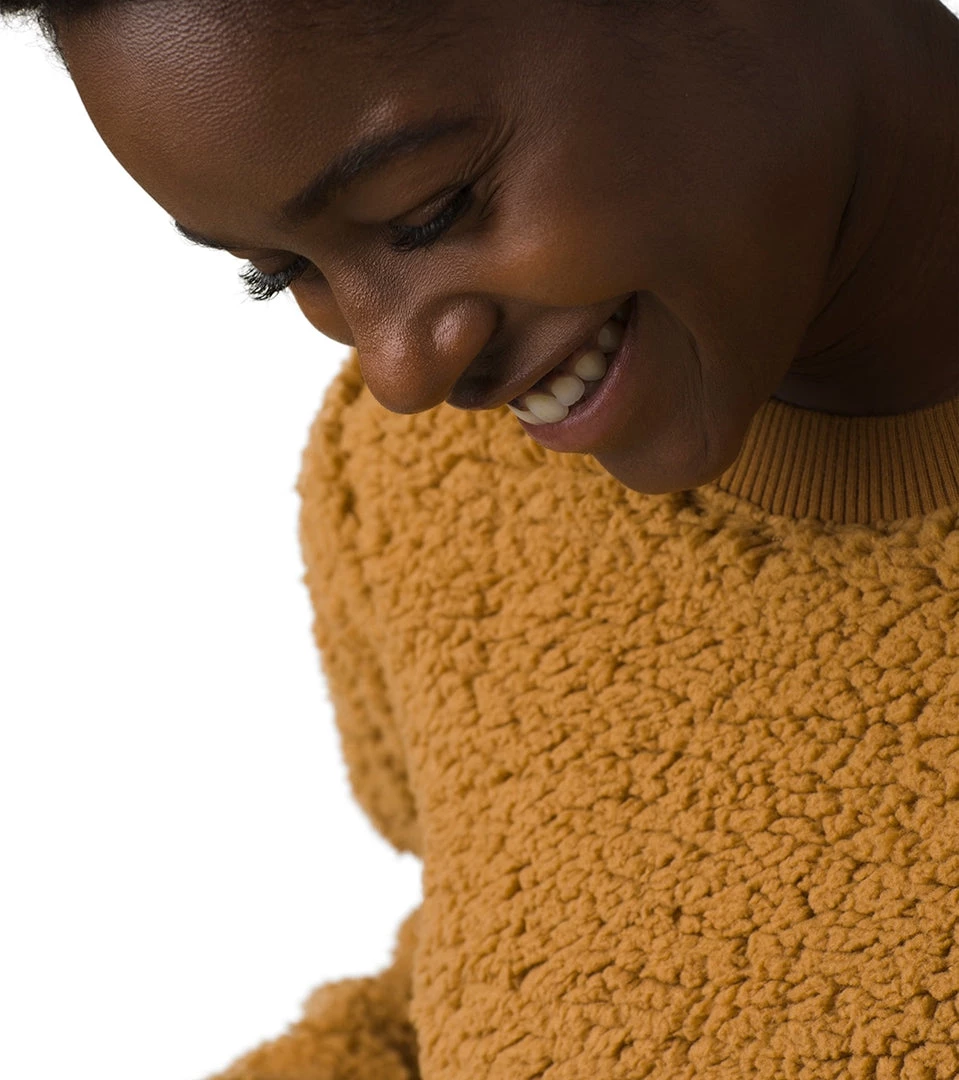 CLOTHING PrAna Polar Escape Sweatshirt Camel 6 CLOTHING PrAna Polar Escape Sweatshirt Camel