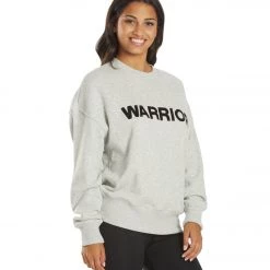 Spiritual Gangster Warrior Relaxed Crewneck Pullover Heather Ash
