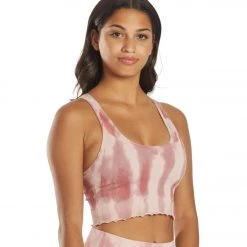 Spiritual Gangster Amor Crop Tank Winter Rose Tie Dye CLOTHING 10 Spiritual Gangster Amor Crop Tank Winter Rose Tie Dye CLOTHING