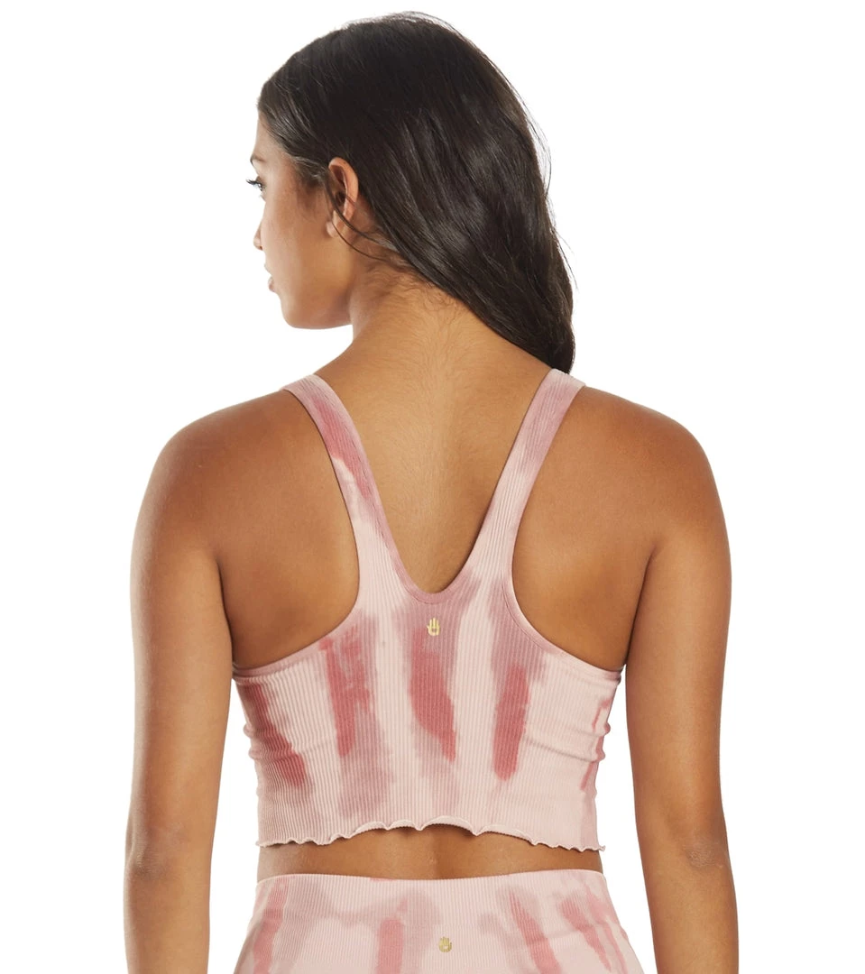 Spiritual Gangster Amor Crop Tank Winter Rose Tie Dye CLOTHING 5 Spiritual Gangster Amor Crop Tank Winter Rose Tie Dye CLOTHING