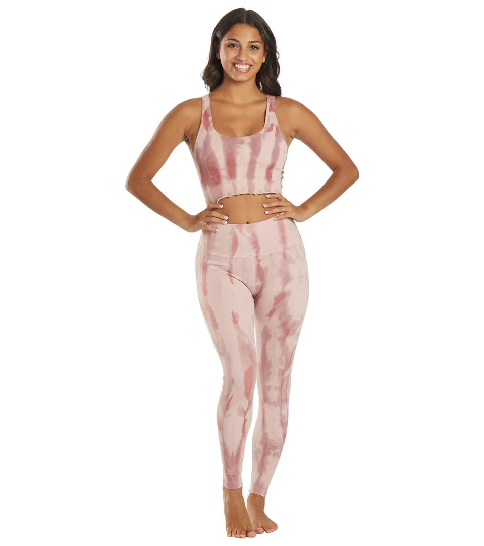 Spiritual Gangster Amor Crop Tank Winter Rose Tie Dye CLOTHING 6 Spiritual Gangster Amor Crop Tank Winter Rose Tie Dye CLOTHING