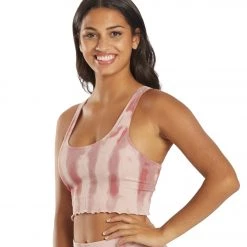 Spiritual Gangster Amor Crop Tank Winter Rose Tie Dye CLOTHING 13 Spiritual Gangster Amor Crop Tank Winter Rose Tie Dye CLOTHING