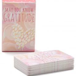 ACCESSORIES May You Know Joy May You Know Gratitude Mini Deck Pink