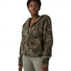PrAna Polar Escape Half Zip Kale Wildflower