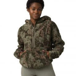 PrAna Polar Escape Half Zip Kale Wildflower 9 PrAna Polar Escape Half Zip Kale Wildflower