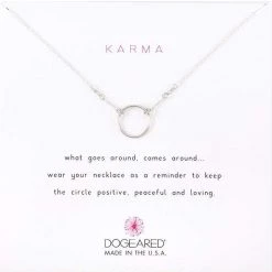 Dogeared Karma Bracelet Pull Closure