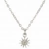 Dogeared Make A Wish Petite Starburst Necklace Sterling Silver ACCESSORIES 1 Dogeared Make A Wish Petite Starburst Necklace Sterling Silver ACCESSORIES