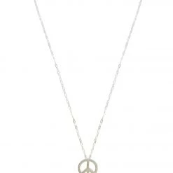 Dogeared Peace Comes From Within Necklace