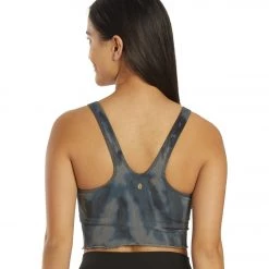 Spiritual Gangster Amor Crop Tank Steel Tie Dye CLOTHING 11 Spiritual Gangster Amor Crop Tank Steel Tie Dye CLOTHING