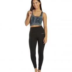 Spiritual Gangster Amor Crop Tank Steel Tie Dye CLOTHING 12 Spiritual Gangster Amor Crop Tank Steel Tie Dye CLOTHING