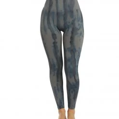 Spiritual Gangster Love Sculpt Legging Steel Tie Dye CLOTHING