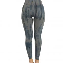 Spiritual Gangster Love Sculpt Legging Steel Tie Dye CLOTHING