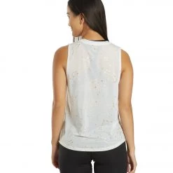 Spiritual Gangster Active Muscle Tank White Zodiac Print CLOTHING 11 Spiritual Gangster Active Muscle Tank White Zodiac Print CLOTHING