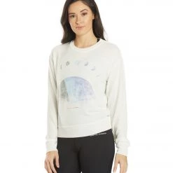 Spiritual Gangster Crew Neck Savasana Pullover Stone 13 Spiritual Gangster Crew Neck Savasana Pullover Stone