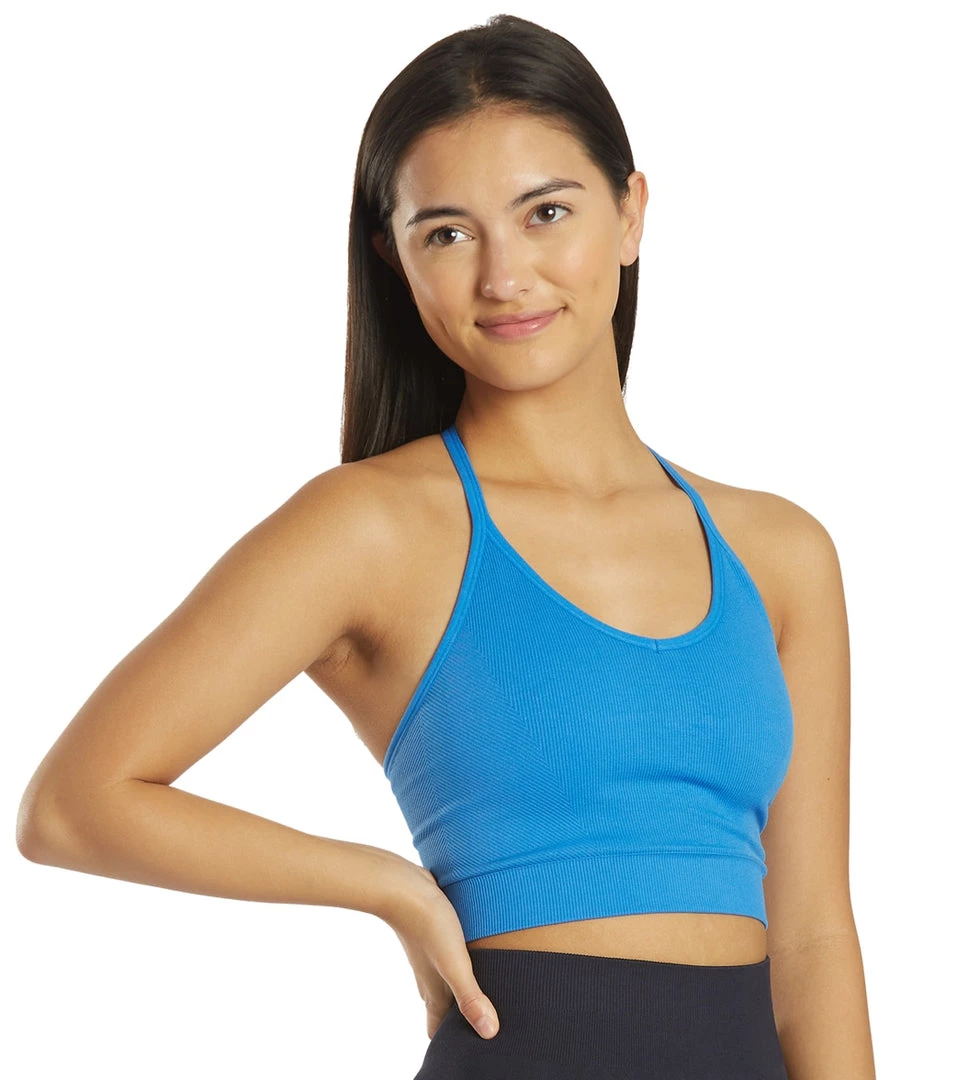 Spiritual Gangster Icon T-Back Sports Bra Nebula CLOTHING 4 Spiritual Gangster Icon T-Back Sports Bra Nebula CLOTHING