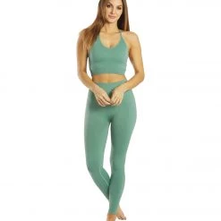 CLOTHING Spiritual Gangster Icon High Waisted Legging Sage