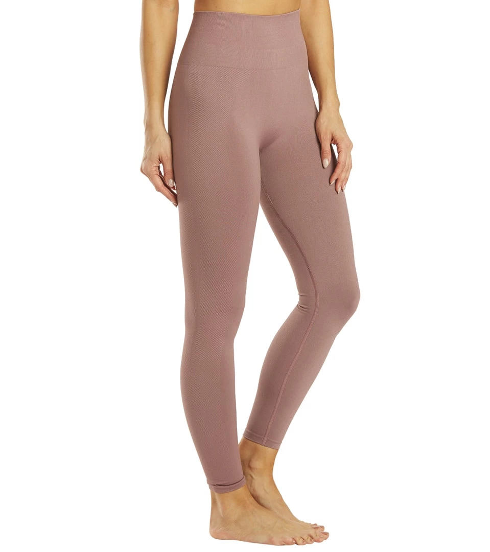 Spiritual Gangster Icon High Waisted Legging Rich Mauve 4 Spiritual Gangster Icon High Waisted Legging Rich Mauve