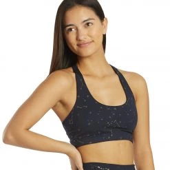 Spiritual Gangster Verve Sports Bra Sapphire Zodiac Shimmer CLOTHING