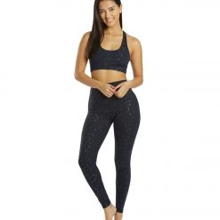 Spiritual Gangster Verve Sports Bra Sapphire Zodiac Shimmer CLOTHING 12 Spiritual Gangster Verve Sports Bra Sapphire Zodiac Shimmer CLOTHING