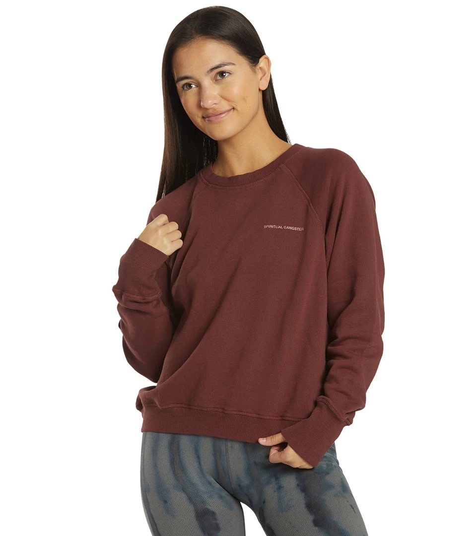 CLOTHING Spiritual Gangster Be The Light Bridget Raglan Pullover 3 CLOTHING Spiritual Gangster Be The Light Bridget Raglan Pullover