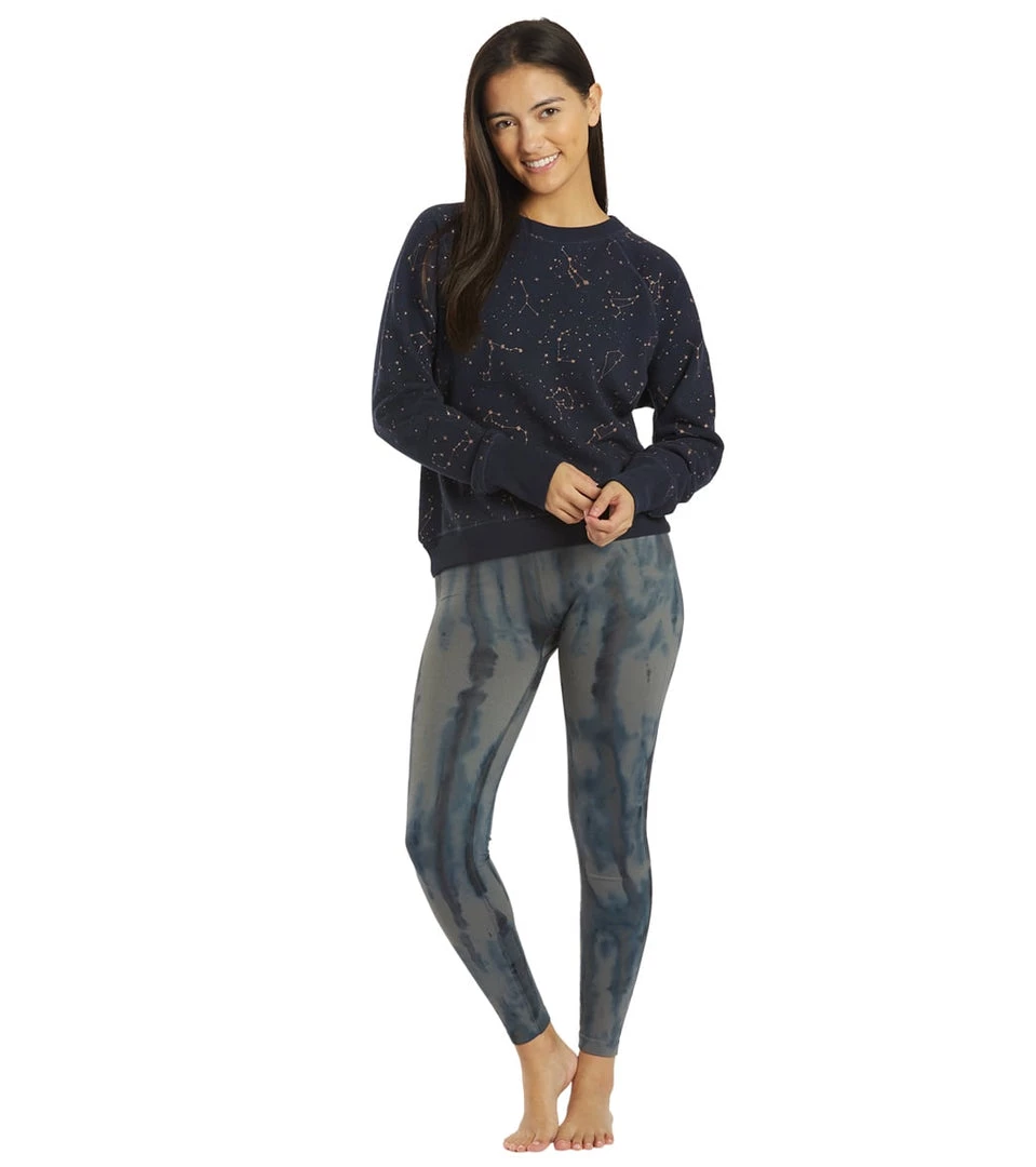 Spiritual Gangster Zodiac Bridget Raglan Pullover Sapphire Zodiac Shimmer 6 Spiritual Gangster Zodiac Bridget Raglan Pullover Sapphire Zodiac Shimmer