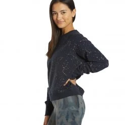 Spiritual Gangster Zodiac Bridget Raglan Pullover Sapphire Zodiac Shimmer 13 Spiritual Gangster Zodiac Bridget Raglan Pullover Sapphire Zodiac Shimmer