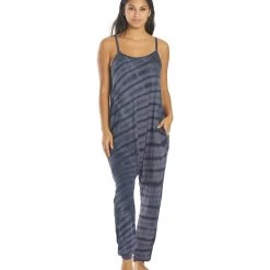 CLOTHING Spiritual Gangster Harem Jumpsuit Steel Tie Dye