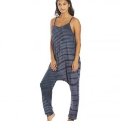 CLOTHING Spiritual Gangster Harem Jumpsuit Steel Tie Dye