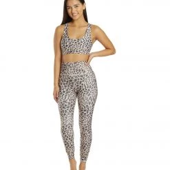 Spiritual Gangster Studio Sports Bra Leopard