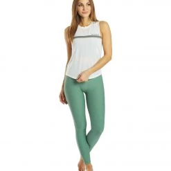 Spiritual Gangster Active Muscle Tank White CLOTHING 12 Spiritual Gangster Active Muscle Tank White CLOTHING